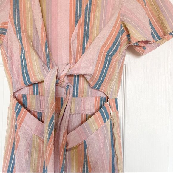 Show Me Your Mumu Val Jumpsuit Striped M - Picture 4 of 9